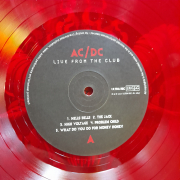 AC/DC - Live from the Club  (rotes Vinyl)