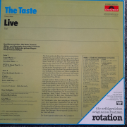 Taste - Live Taste