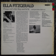 Ella Fitzgerald - Things aint what they used to be    (And you better believe it)