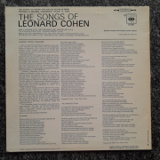 Leonard Cohen - The Songs of Leonard Cohen