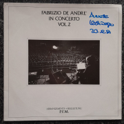 Fabrizio De Andrè - In Concerto Vol. 2