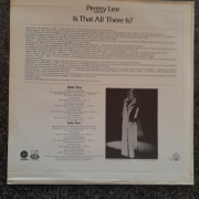Peggy Lee - Is that all there is?