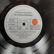 Carmen & Thomson - No Change Romance