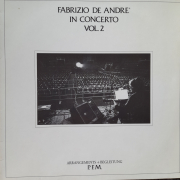 Fabrizio De Andrè - In Concerto Vol. 2