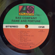 Bad Company - Fame and Fortune